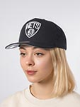 Бейсболка MITCHELL NESS арт. HHSS7632-BNEYYPPPBLCK Brooklyn Nets NBA (черный)